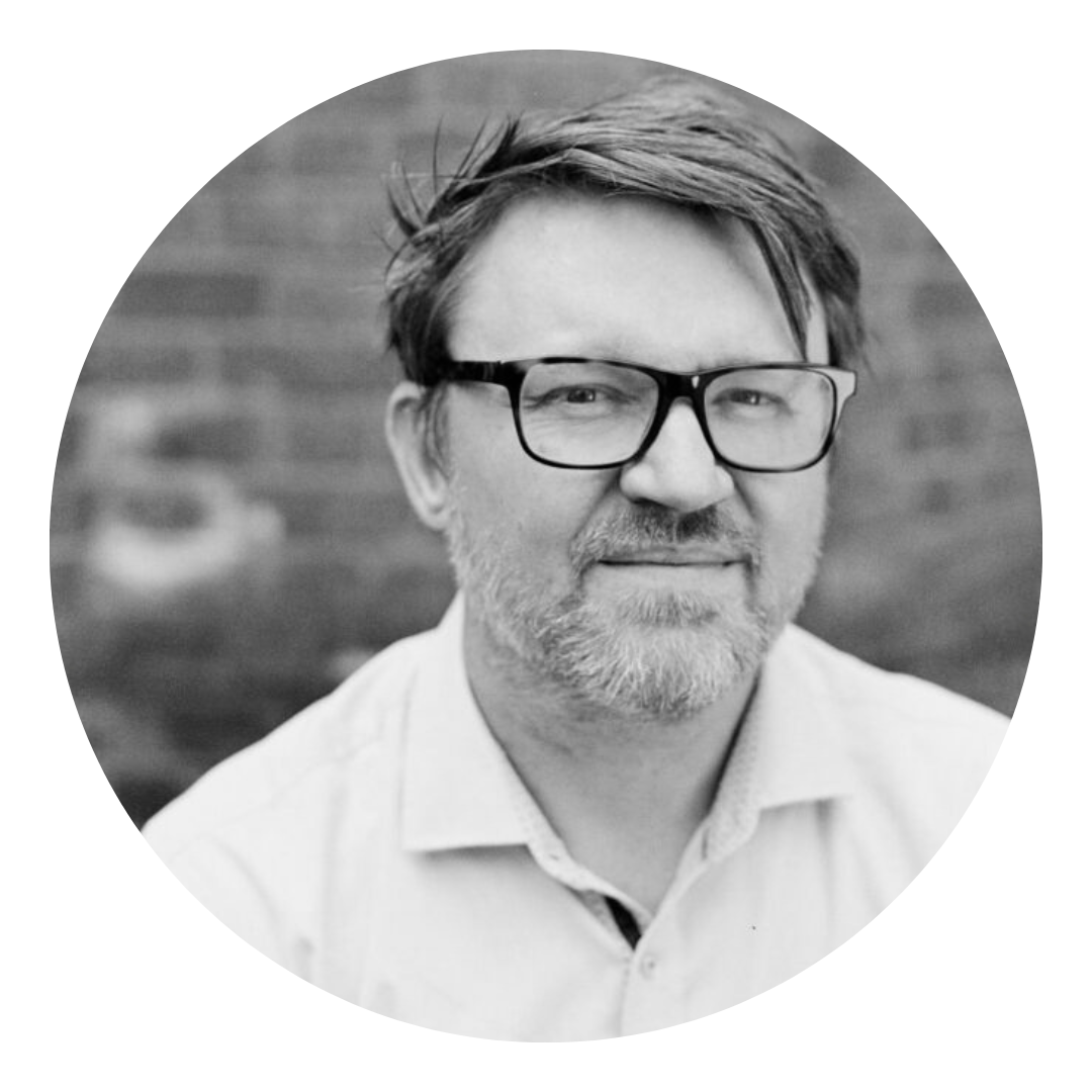 Dr. Andy Root Dr. Andy Root headshot in black and white